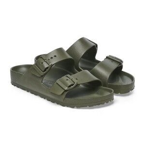 Birkenstock Essentials EVA Waterproof Sandal Green, Sz 36 (5-5.5)